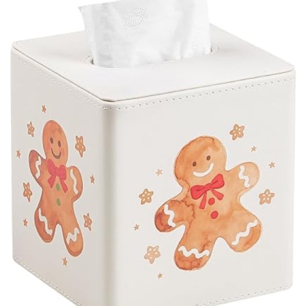 Gingerbread Man Tissue Kleenex Box Cover